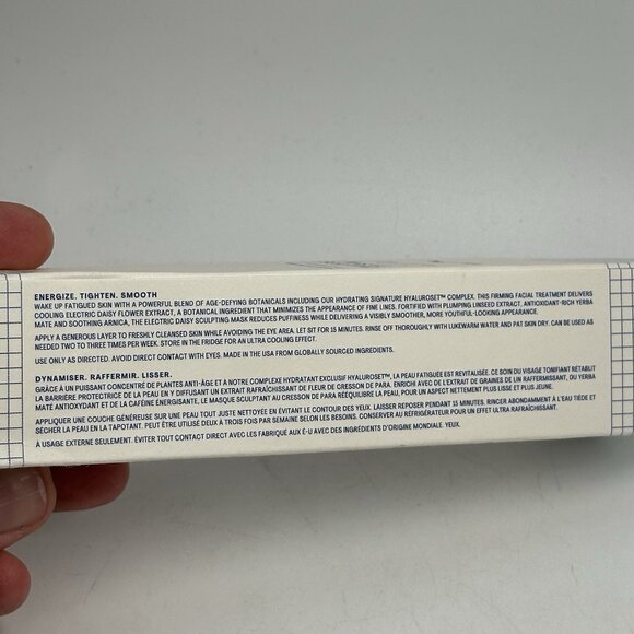 The Outset Cool Cream Smoothing Mask With Electric Daisy 60 ml 2 Fl oz - NIB! - Picture 9 of 12